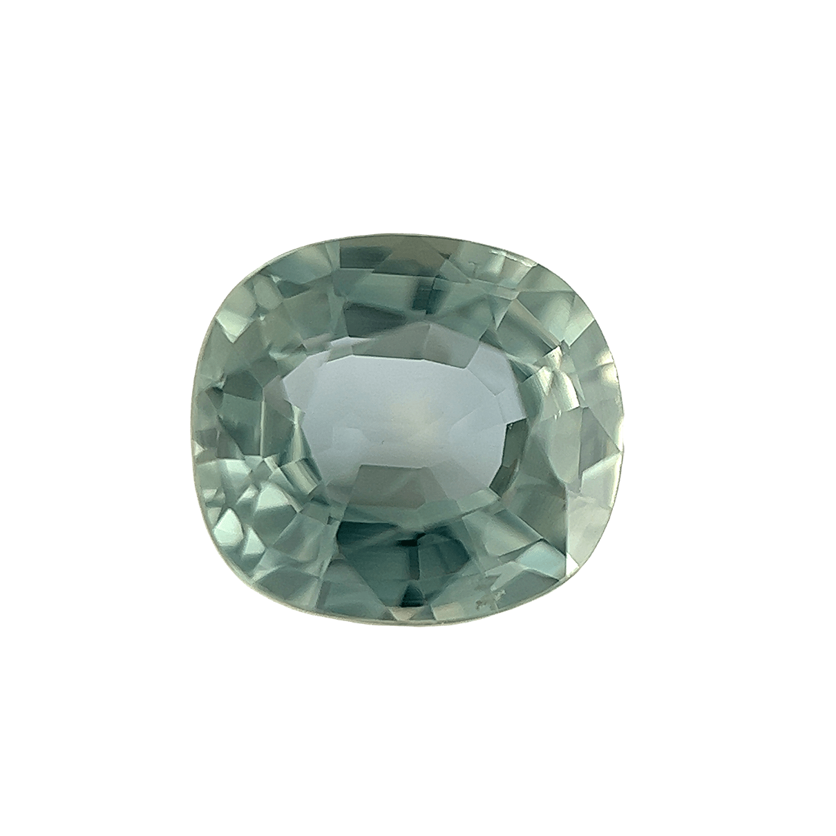 1. Green-Sapphire-Stone-Cushion-Shape-1.1 carat-A005