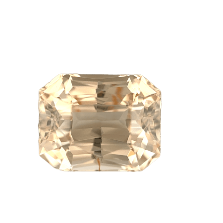 1. Peach-Sapphire-Stone-Radiant-Rectangle-Shape-3.3 carat-A056