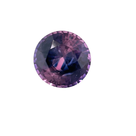 1. Purple-Blue-Bi colour-Parti-Sapphire-Stone-Round-Shape-1.23 carat-A079