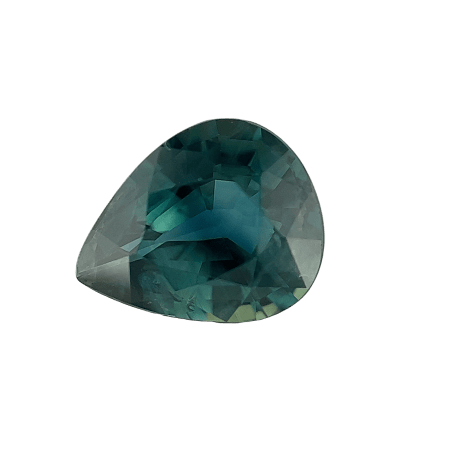 1. Teal-Green-Sapphire-Stone-Pear-Shape-2.12 carat-A036