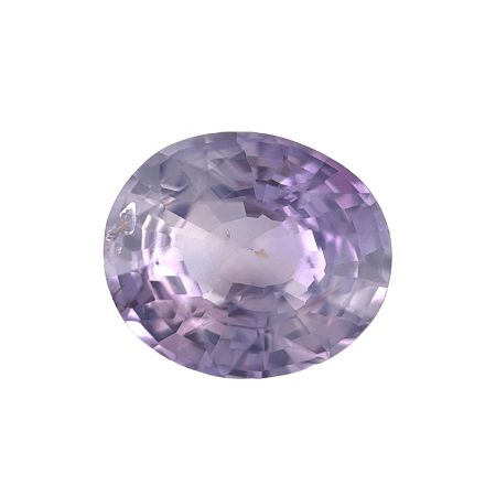 1. Tri colour-Purple-Pink-Sapphire-Stone-Oval-Shape-2 carat-A008