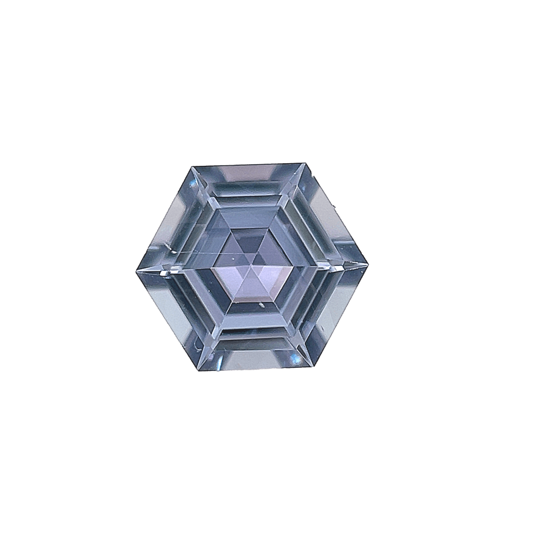 1. Blue-Purple-Sapphire-Stone-Hexagon-Shape-0.78 carats-A122