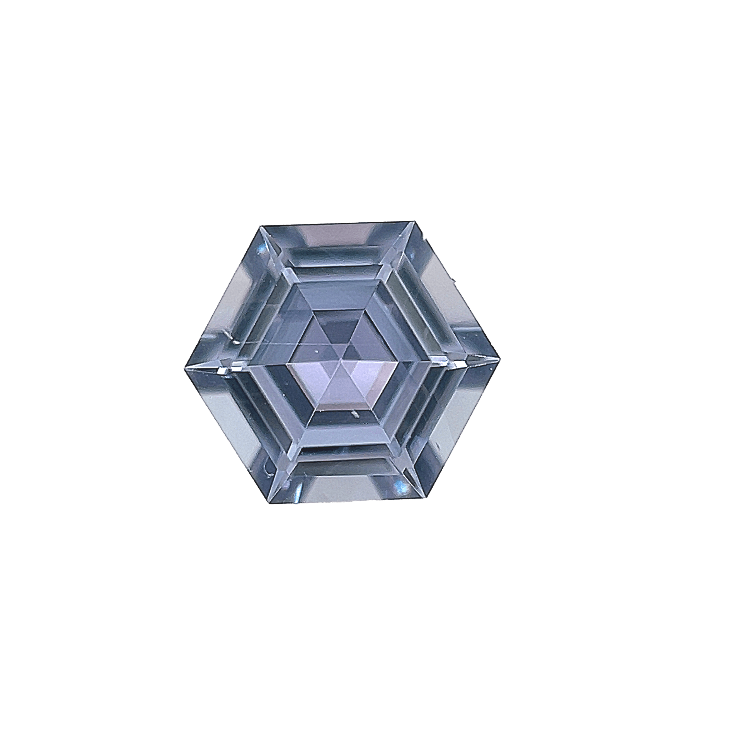 1. Blue-Purple-Sapphire-Stone-Hexagon-Shape-0.78 carats-A122