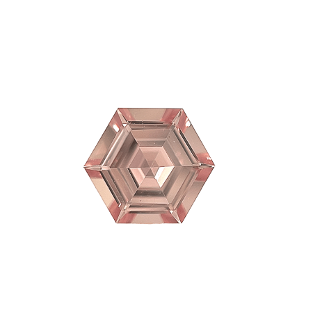 1. Pink-Orange-Padparadscha-Sapphire-stone-Hexagon-Shape-0.74 carats-A123