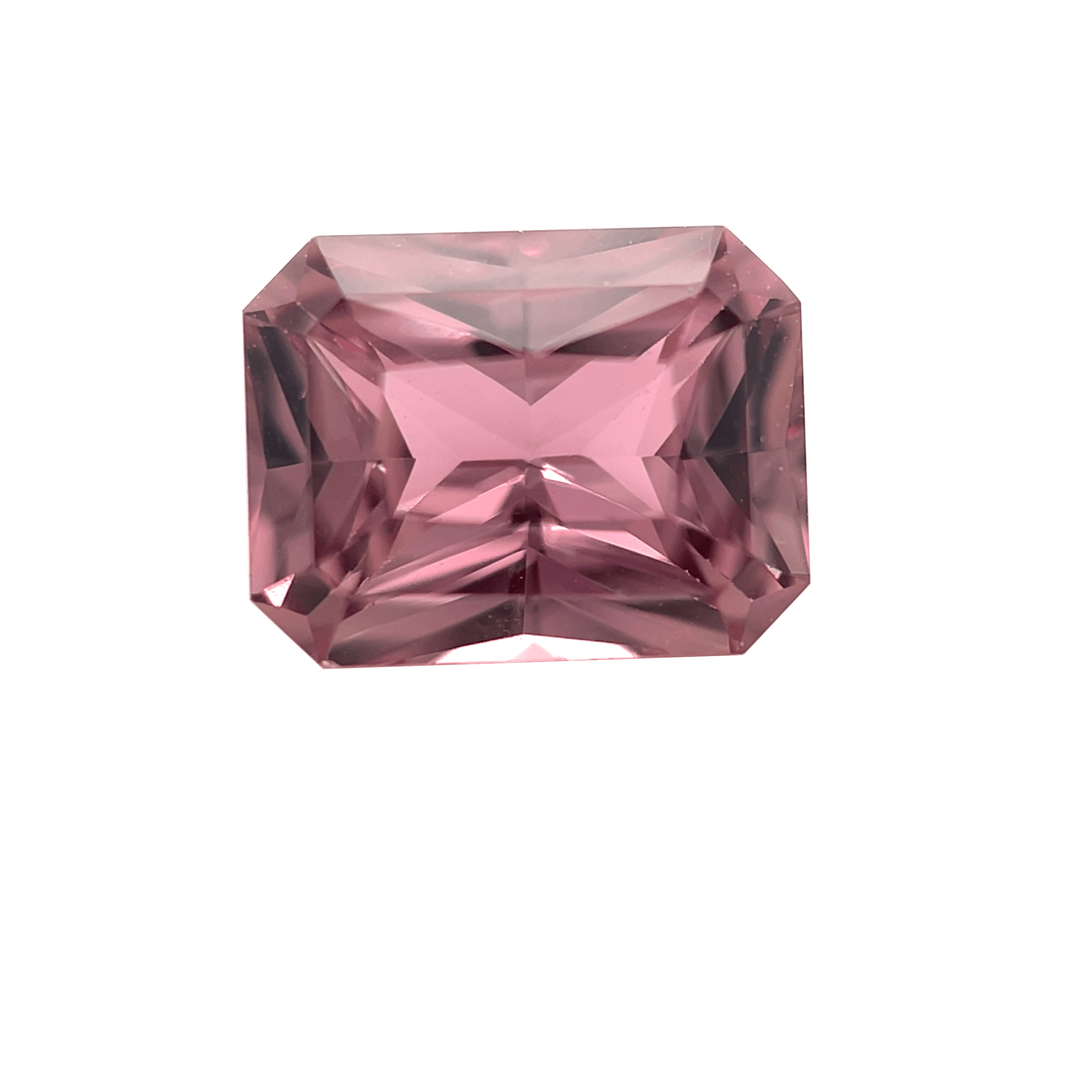 1. Padparadscah-Pink- Sapphire-Stone-Octagonal-Rectangle-Shape-1.89 carats-B077 copy