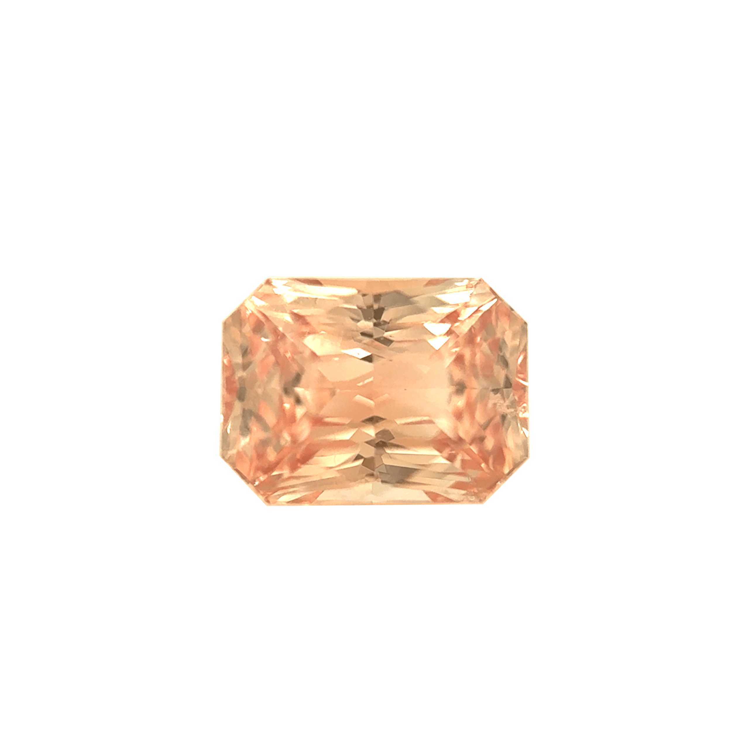 1. Peach-Padparadscha-Sapphire-stone-Rectangle-shape-1.65 carats-B035