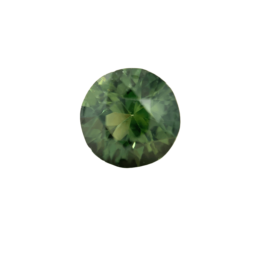 1b. Green-Sapphire-stone-round-shape-1.36 carats-B004