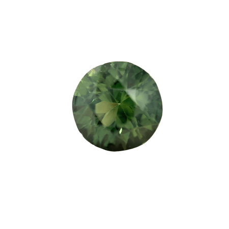 1b. Green-Sapphire-stone-round-shape-1.36 carats-B004