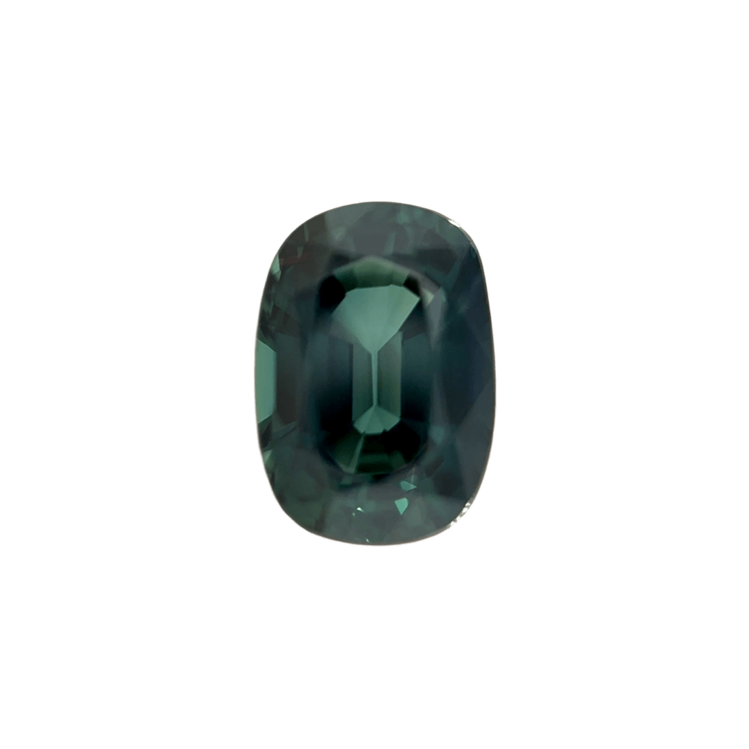1a. Teal-Sapphire-Stone-Cushion-Shape-3.07 carat-C211 1a. Teal-Sapphire-Stone-Cushion-Shape-3.07 carat-C211
