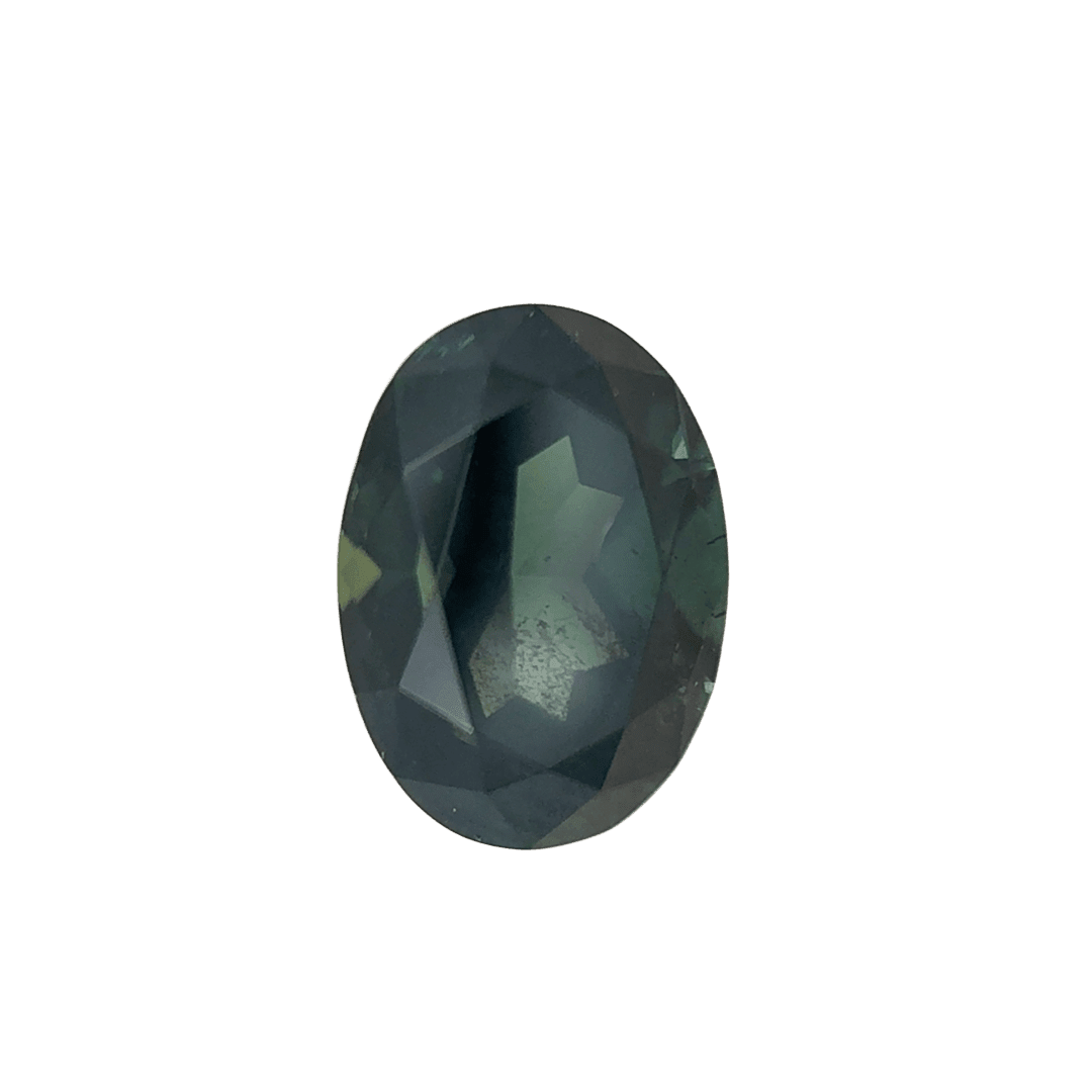 1. Green-Sapphire-stone-Oval-shape-1.7 carats-A221