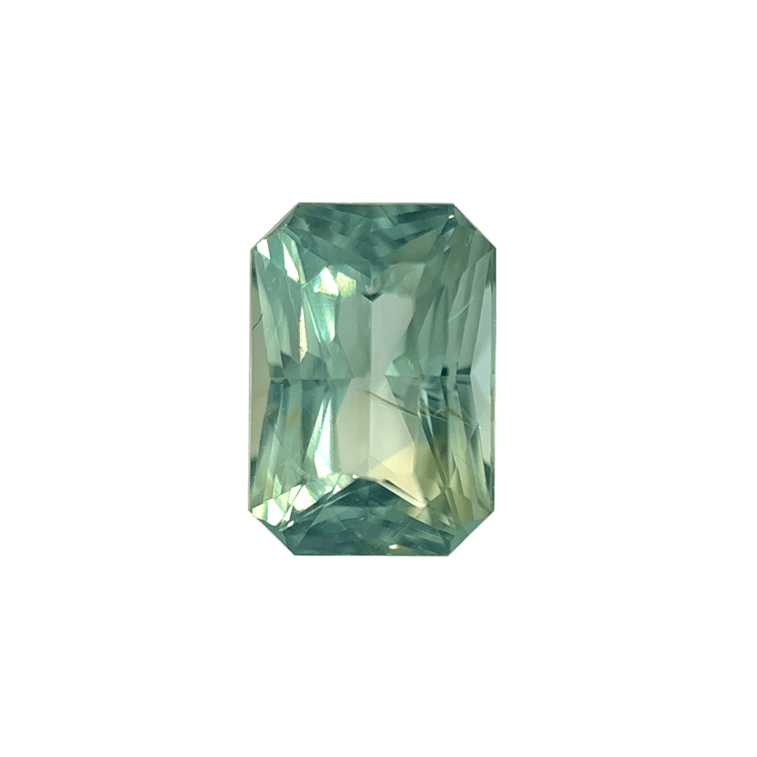 1. Green-Sapphire-stone-Rectangle-shape-1.55 carats-C215