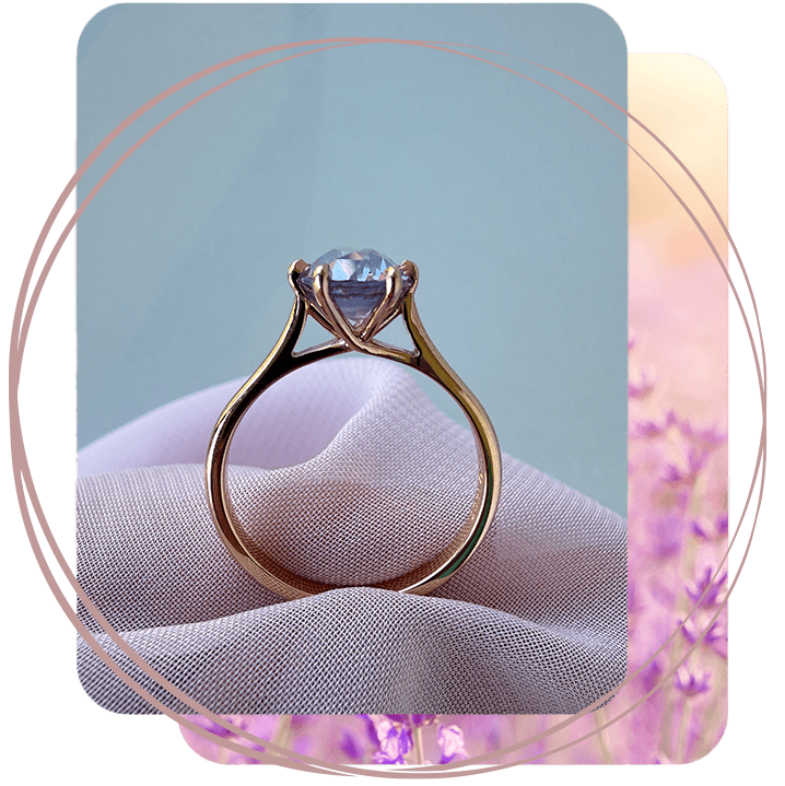Solitaire Spring Design Design Your Own Solitaire Sapphire Ring | Custom Solitaire Rings